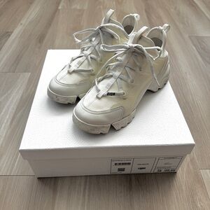 Christian Dior D-Connect Sneaker White Neoprene